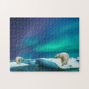 Puzzle de jeu des ours polaires