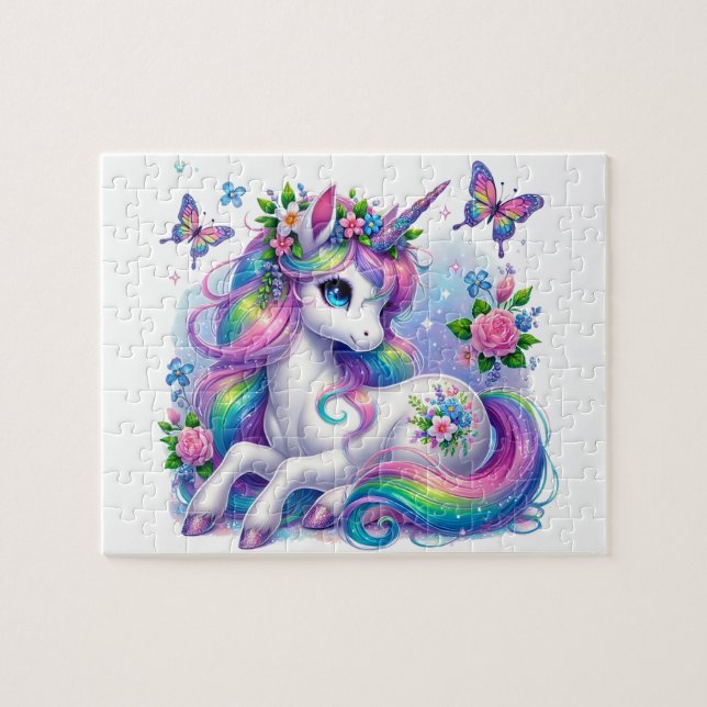 Puzzle de jeu Unicorn (Horizontal)