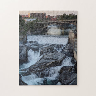 Puzzle de Jigsaw de Spokane Falls
