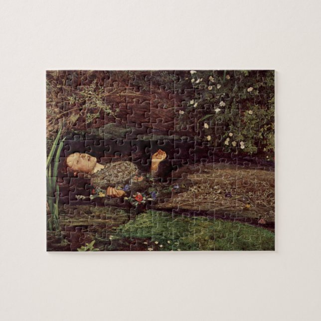 Puzzle de John Everett Millais Ophélie (Horizontal)