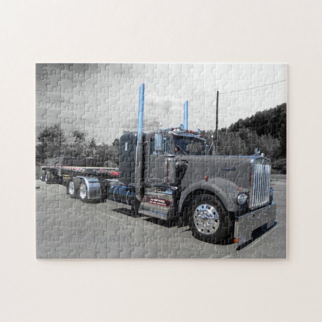 Puzzle de Kenworth W900A de Lang (Horizontal)