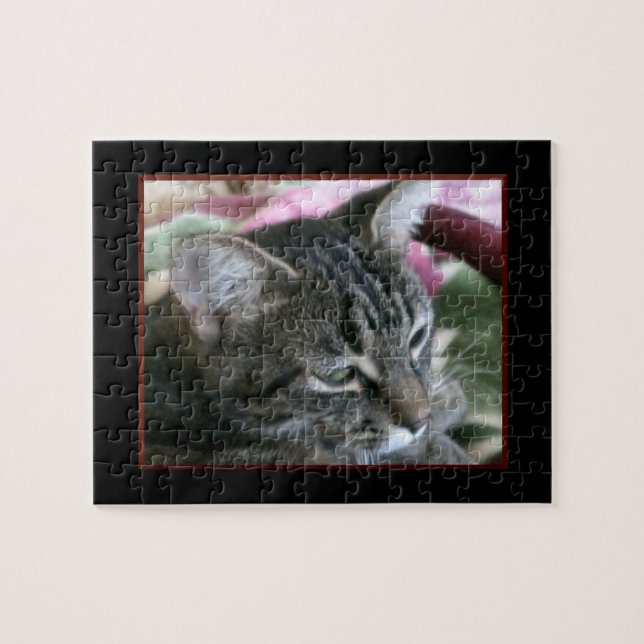 Puzzle de Kitty Tiger Stripe (Horizontal)