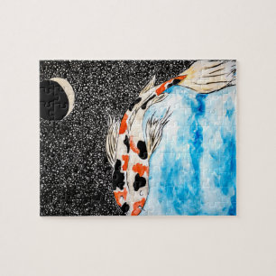 Puzzle de Koi de l'espace