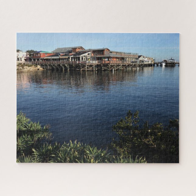 Puzzle de la Californie du quai du pêcheur de baie (Horizontal)