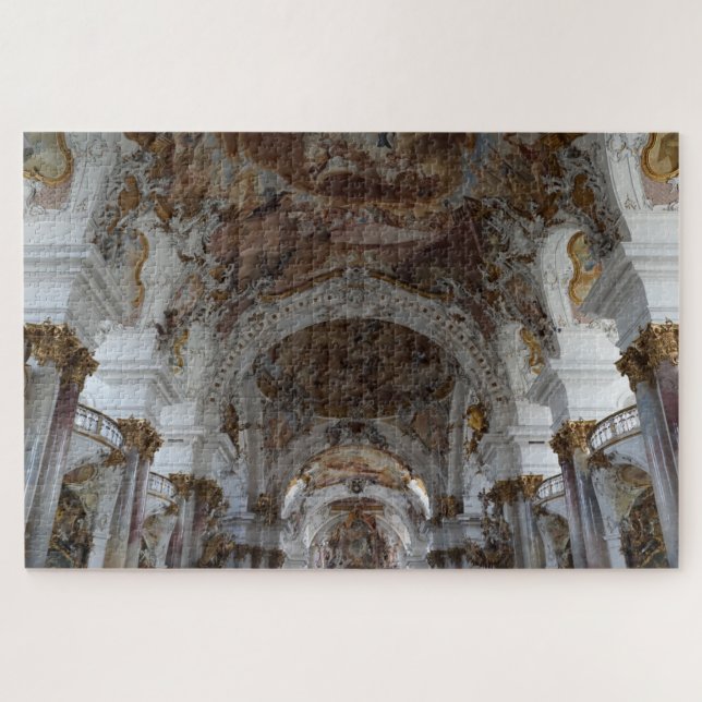 puzzle de la cathédrale baroque allemande (Horizontal)