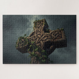 Puzzle de la Croix Celtique en Entrelacs
