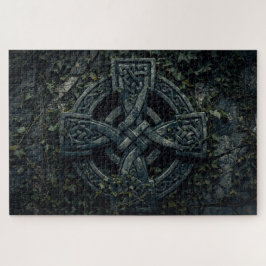 Puzzle de la Croix Celtique en Forme de Nœud