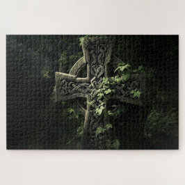 Puzzle de la Croix Celtique en Forme de Nœud