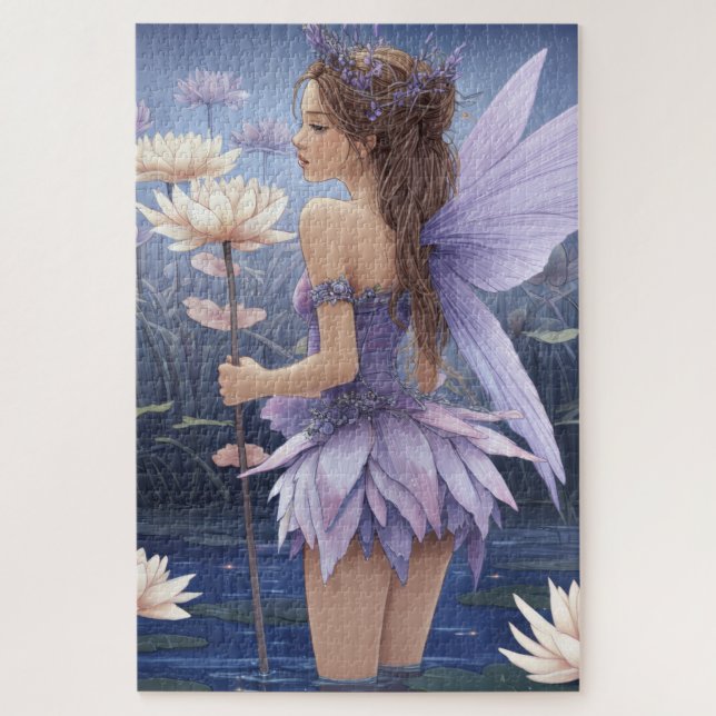 Puzzle de la fée du nénuphar (Vertical)