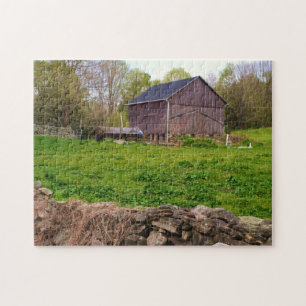 Puzzle de la ferme de la Nouvelle-Angleterre