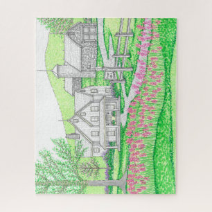 Puzzle de la ferme Pine Hill tiré à la main