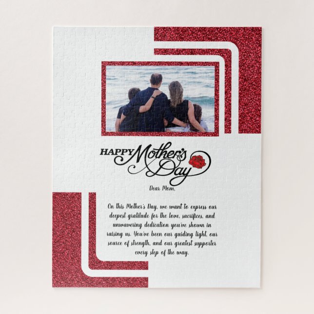 Puzzle de la Fête des mères (Vertical)