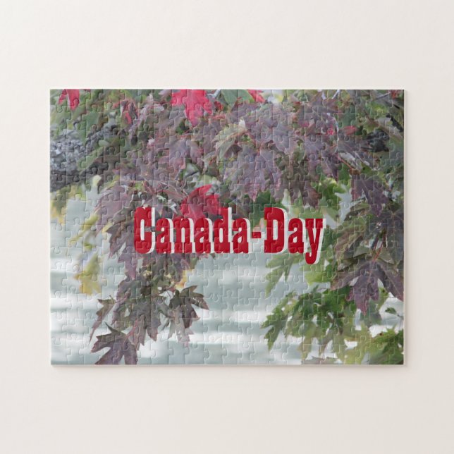 Puzzle de la fête du Canada (Horizontal)