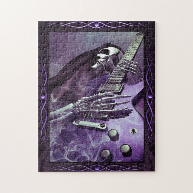 Puzzle de la guitare de la faucheuse (Vertical)