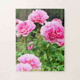 Puzzle de la pivoine [fleur]