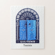 Puzzle de la porte tunisienne