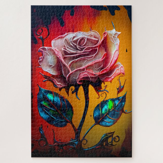 Puzzle de la Rose (Vertical)