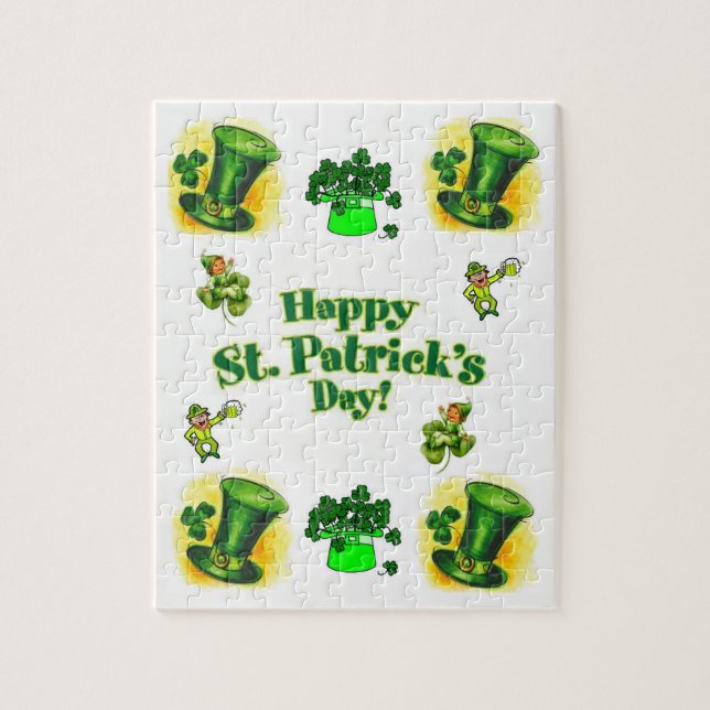 Puzzle de la Saint Patrick (Vertical)