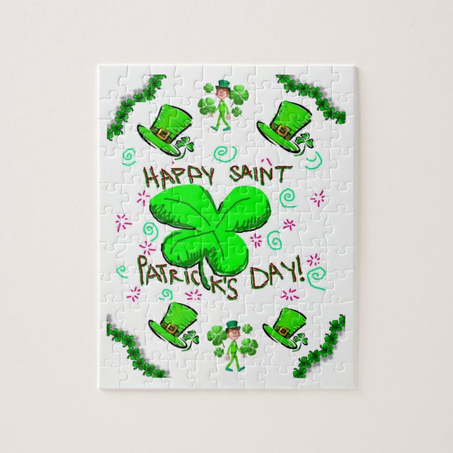 Puzzle de la Saint Patrick (Vertical)