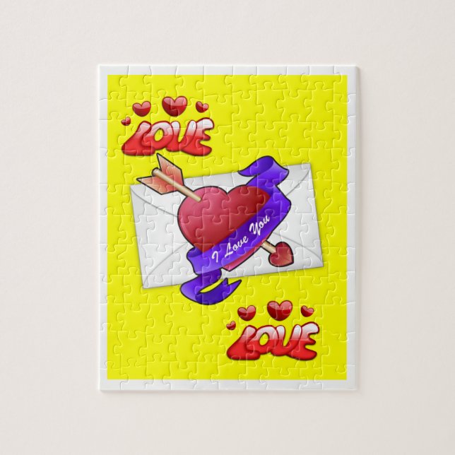Puzzle de la Saint Valentin (Vertical)