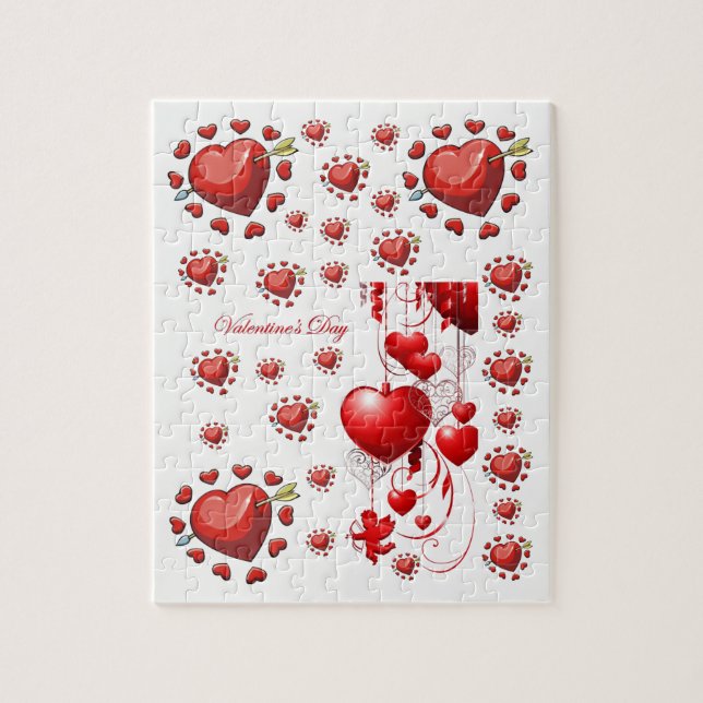 Puzzle de la Saint Valentin (Vertical)