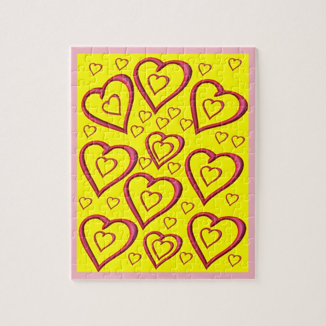 Puzzle de la Saint Valentin (Vertical)