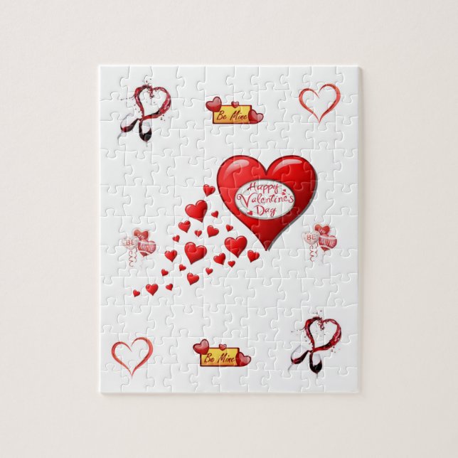 Puzzle de la Saint Valentin (Vertical)