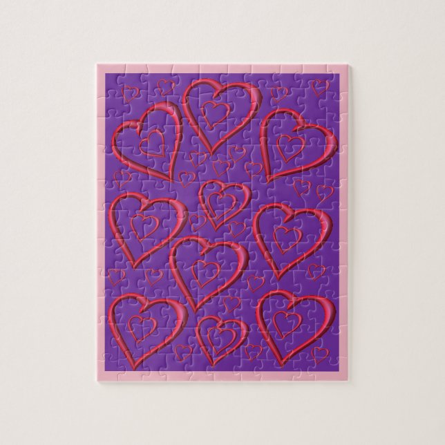 Puzzle de la Saint Valentin (Vertical)