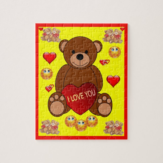 Puzzle de la Saint Valentin (Vertical)