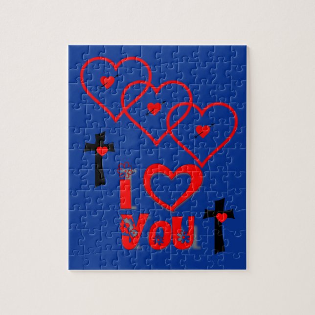 Puzzle de la Saint Valentin (Vertical)