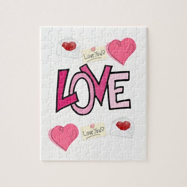 Puzzle de la Saint Valentin (Vertical)