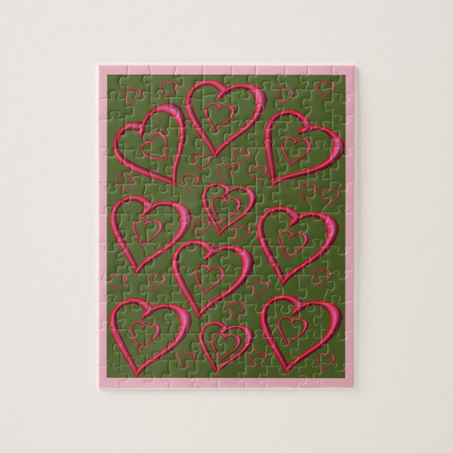 Puzzle de la Saint Valentin (Vertical)