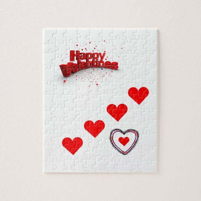 Puzzle de la Saint Valentin (Vertical)