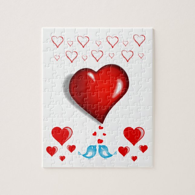 Puzzle de la Saint Valentin (Vertical)