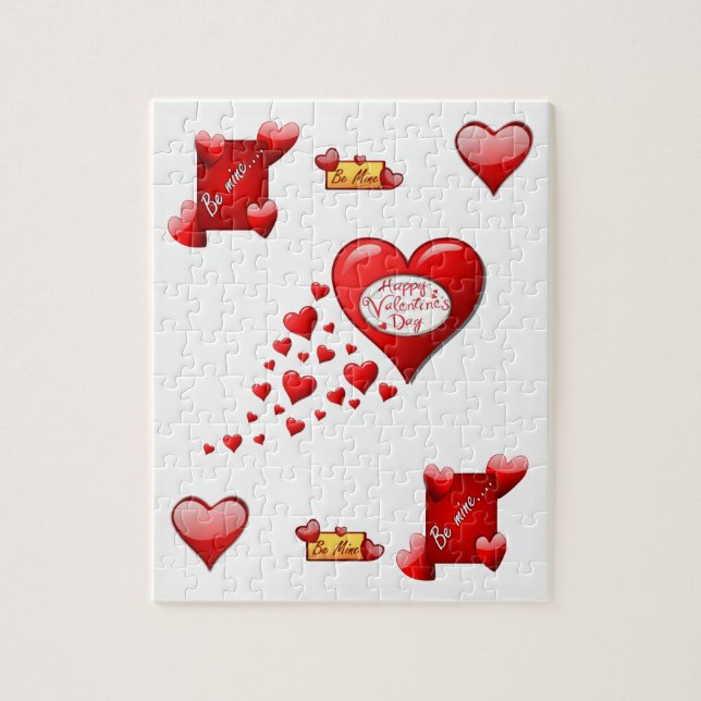 Puzzle de la Saint Valentin (Vertical)