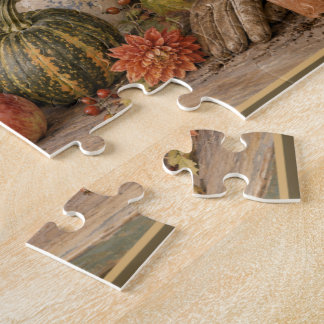 Puzzle de la table de récolte automnale nature mor