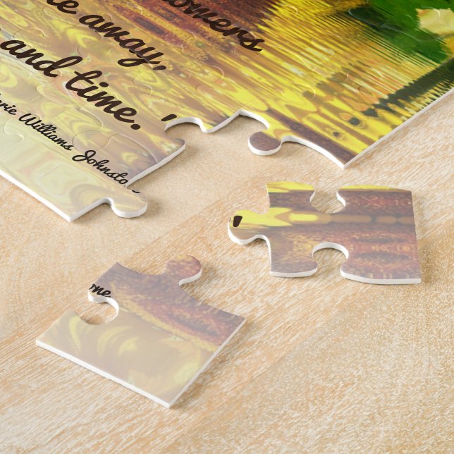 Puzzle de la tournesol des vrais amis (Côté)