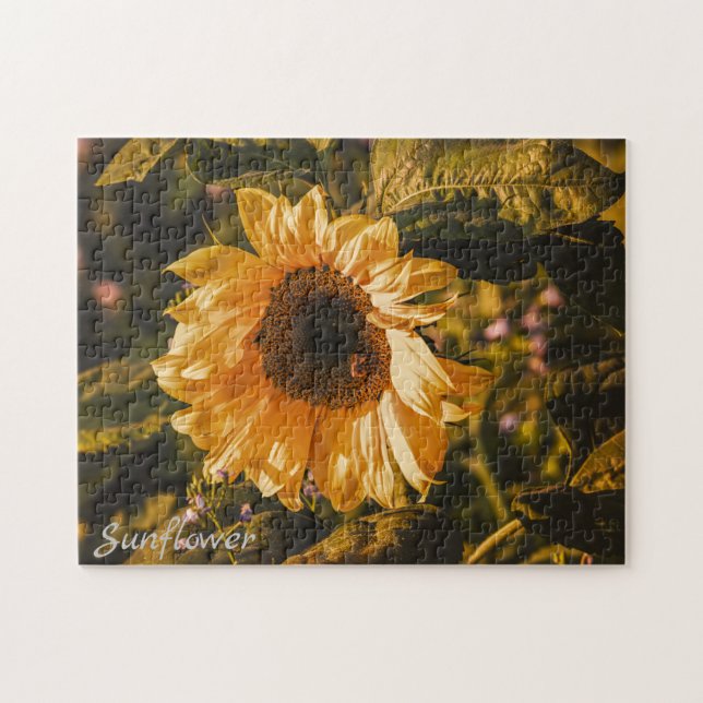 Puzzle de la Tournesol Doré  (Horizontal)
