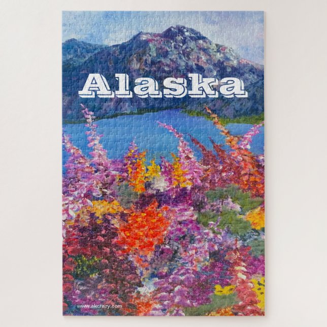 Puzzle de l'Alaska (Vertical)