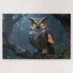 Puzzle de l'Animal Spirituel Celtique Hibou