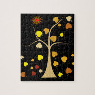 Puzzle de l'arbre d'amour