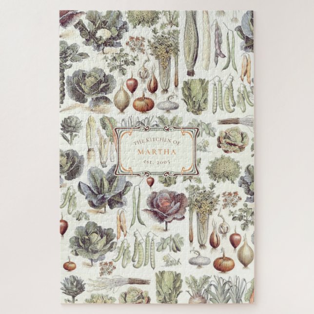 Puzzle de légumes Adolphe Millot (Vertical)