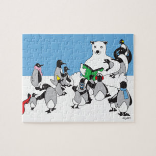 Puzzle de l'histoire de l'ours polaire