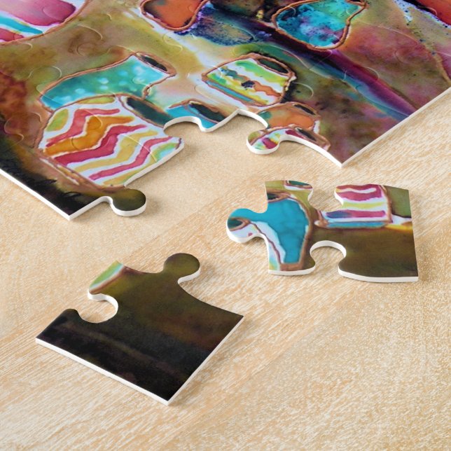 Puzzle de lis de Santa Fe (Côté)