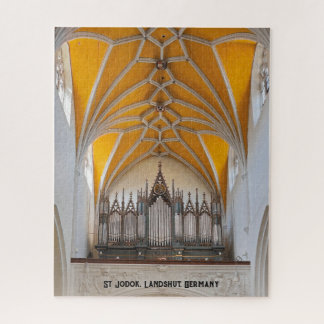 Puzzle de l'orgue à tuyaux de Landshut