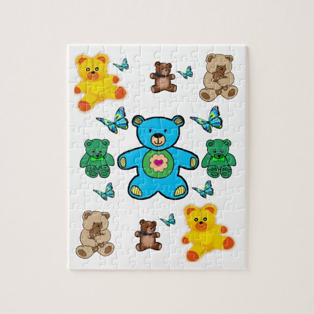 Puzzle de l'ours (Vertical)