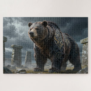Puzzle de l'ours de l'esprit celtique