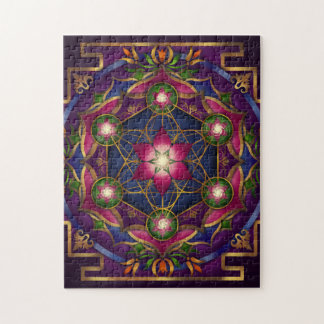 Puzzle de mandala de croissance par Rachel C.
