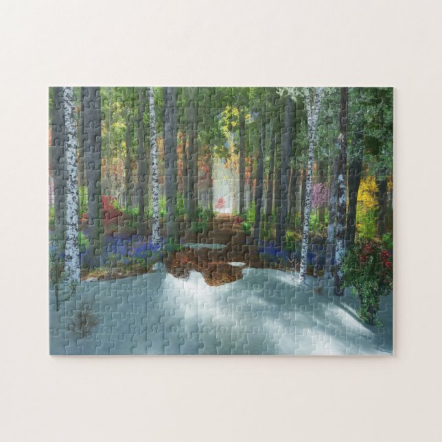 Puzzle de marche d'une longue journée (Horizontal)