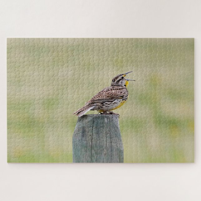Puzzle de Meadowlark (Horizontal)